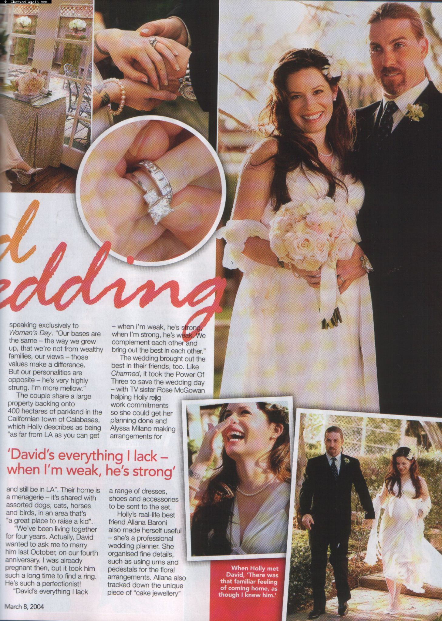 Alyssa milano wedding ring sale
